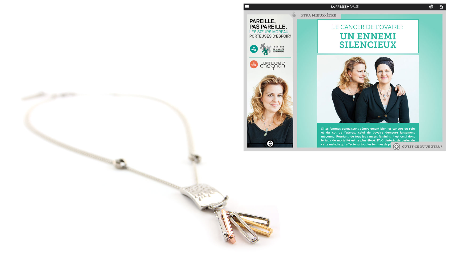 Des bijoux pour donner l'espoir